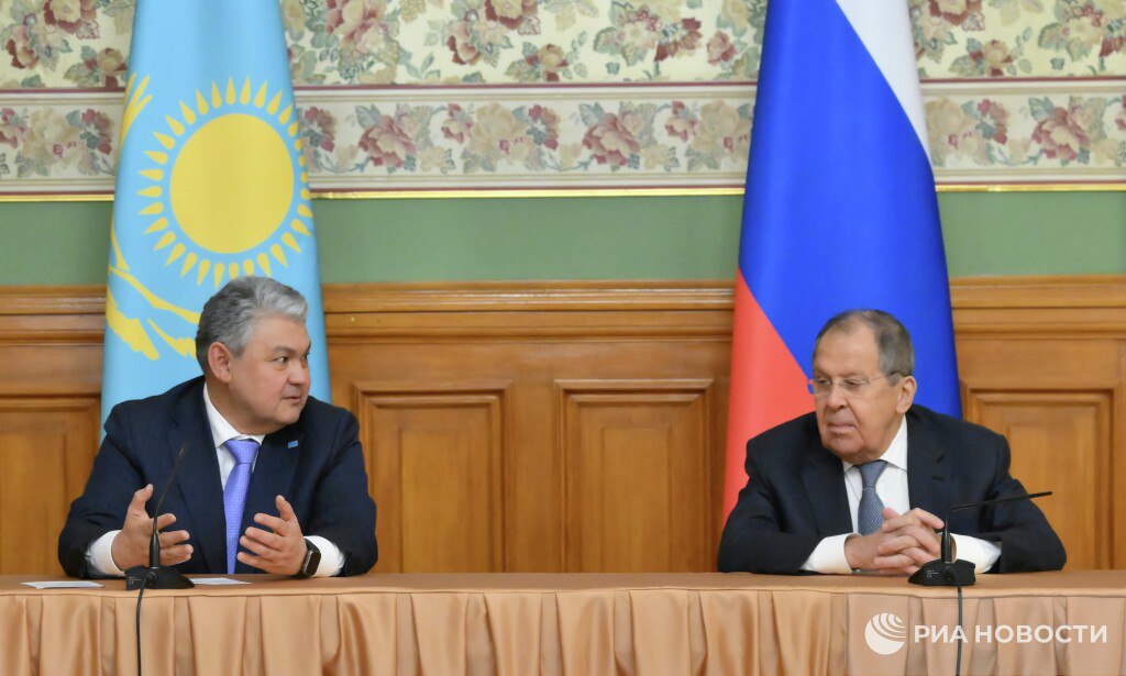 Лавров подвёл итоги переговоров с главой МИД Казахстана