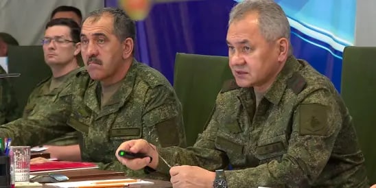 Генерал Шойгу лично проверил ход военной операции
