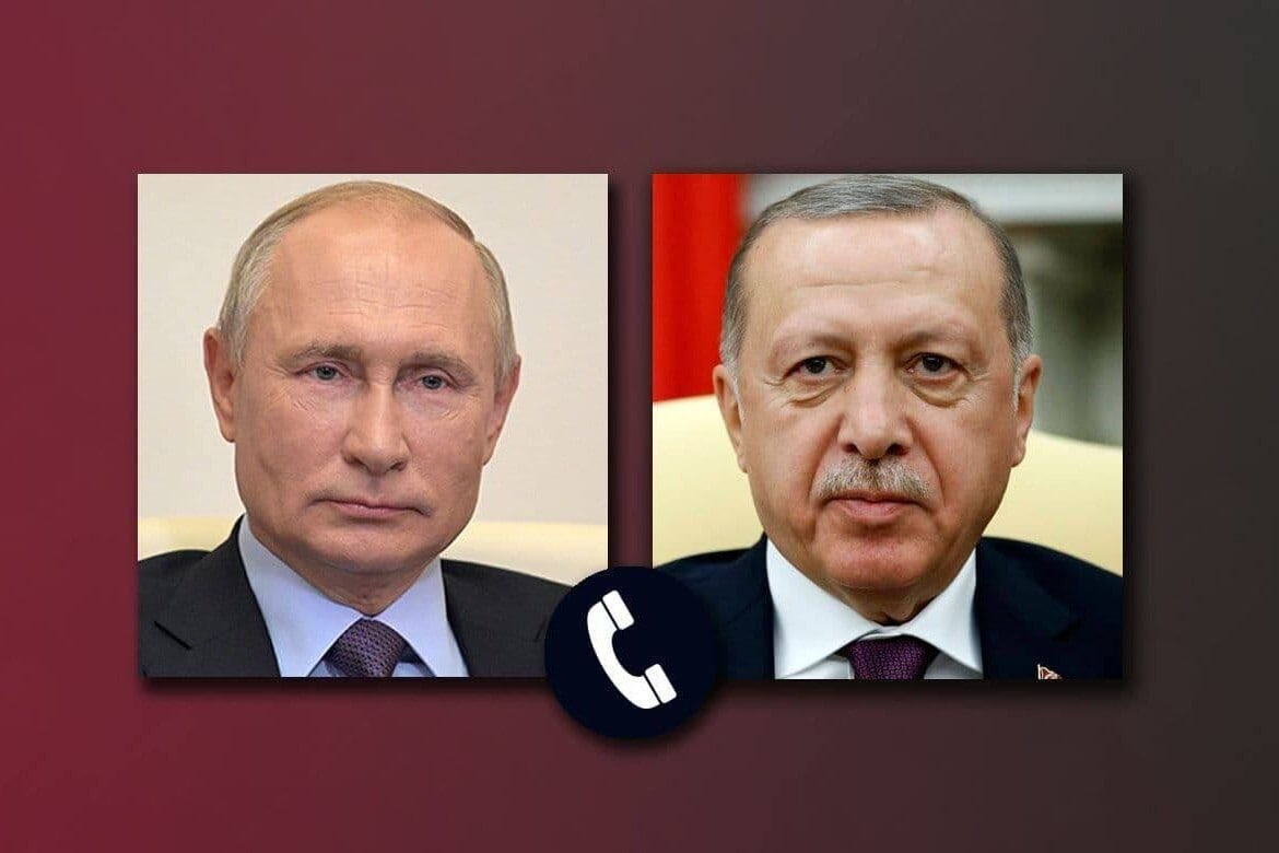 Путин и Эрдоган обсудили торговлю, энергетику и украинский вопрос по телефону