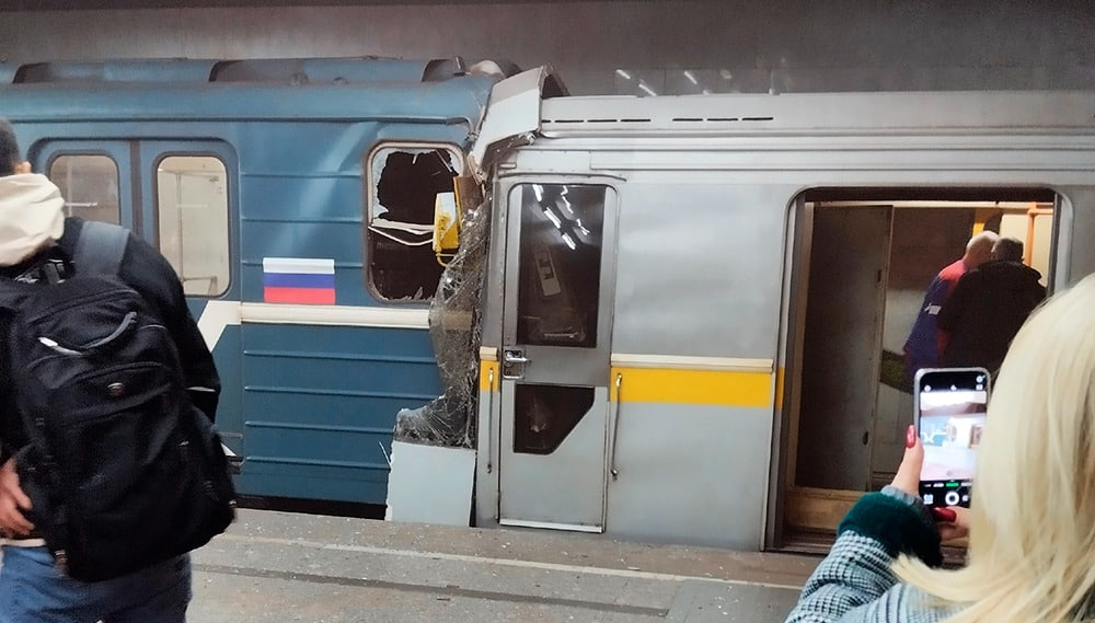 Причиной аварии в московском метро стала ошибка машиниста