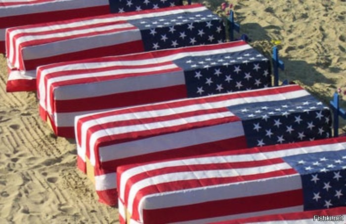 Американские морпехи вернутся домой в украинских гробах