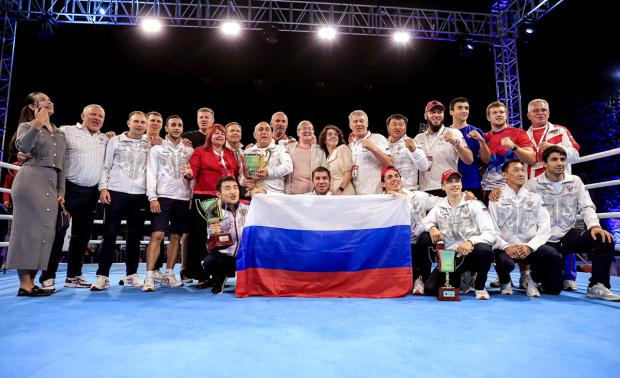 Четыре «золота» под звуки российского гимна