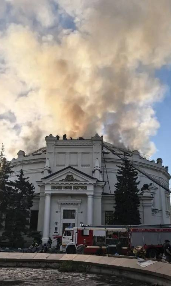 Украинские дроны уничтожили Панораму «Оборона Севастополя» в Крыму